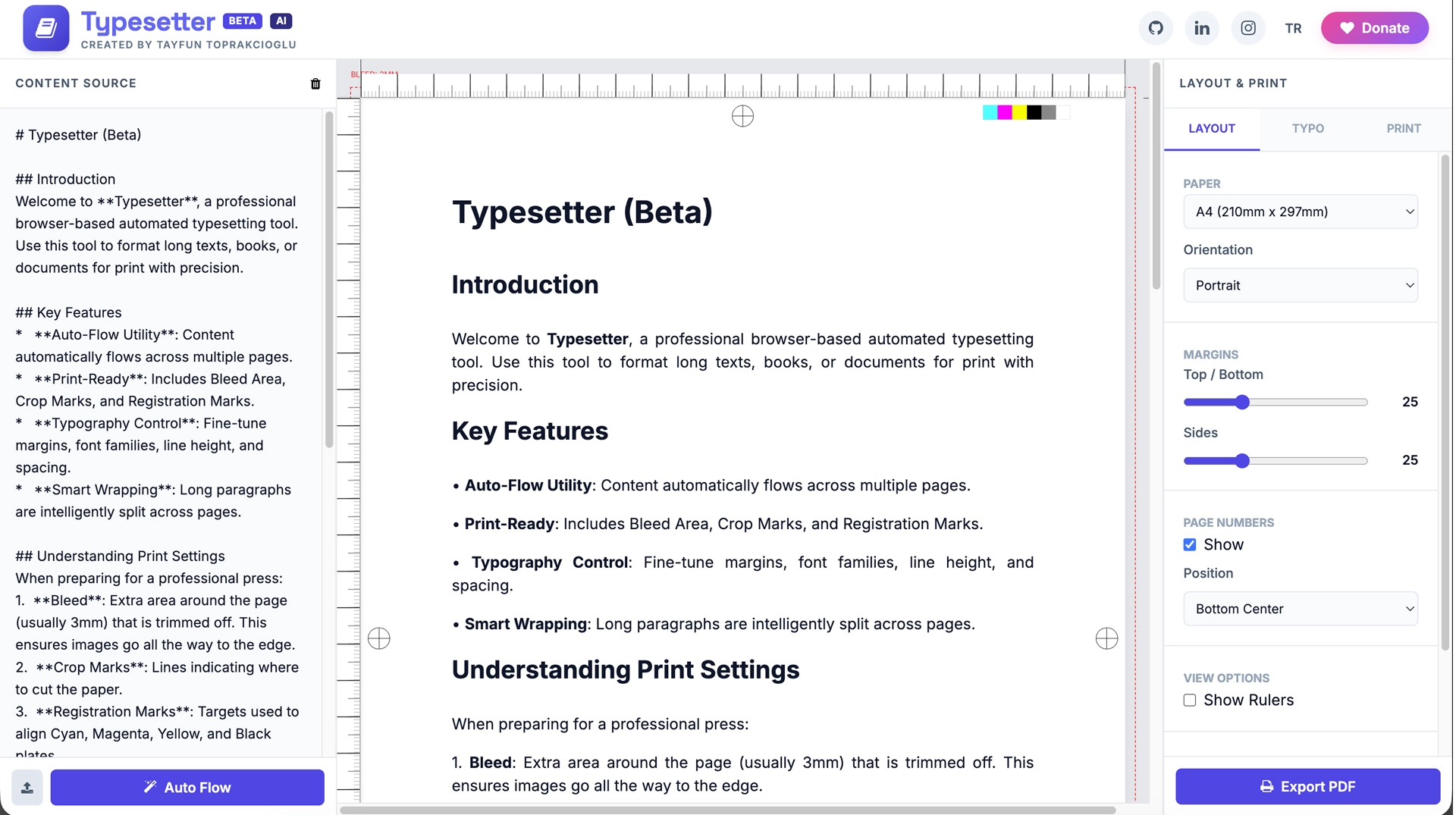 Typesetter